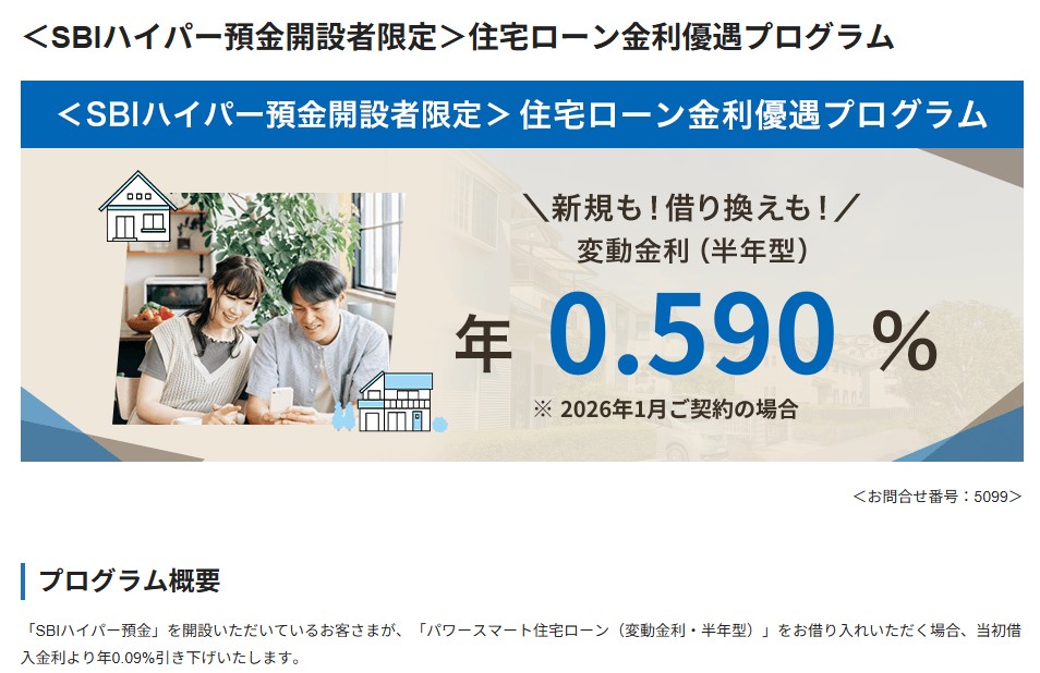 SBI新生銀行の住宅ローン
